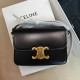 Celine Triomphe Medium Black Shoulder Bag