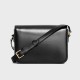 Celine Triomphe Medium Black Shoulder Bag