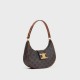 Celine Medium Ava Triomphe Handbag  Canvas Calfskin