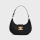 Celine Medium Ava Triomphe  Handbag in Smooth Calfskin Black