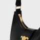 Celine Medium Ava Triomphe  Handbag in Smooth Calfskin Black