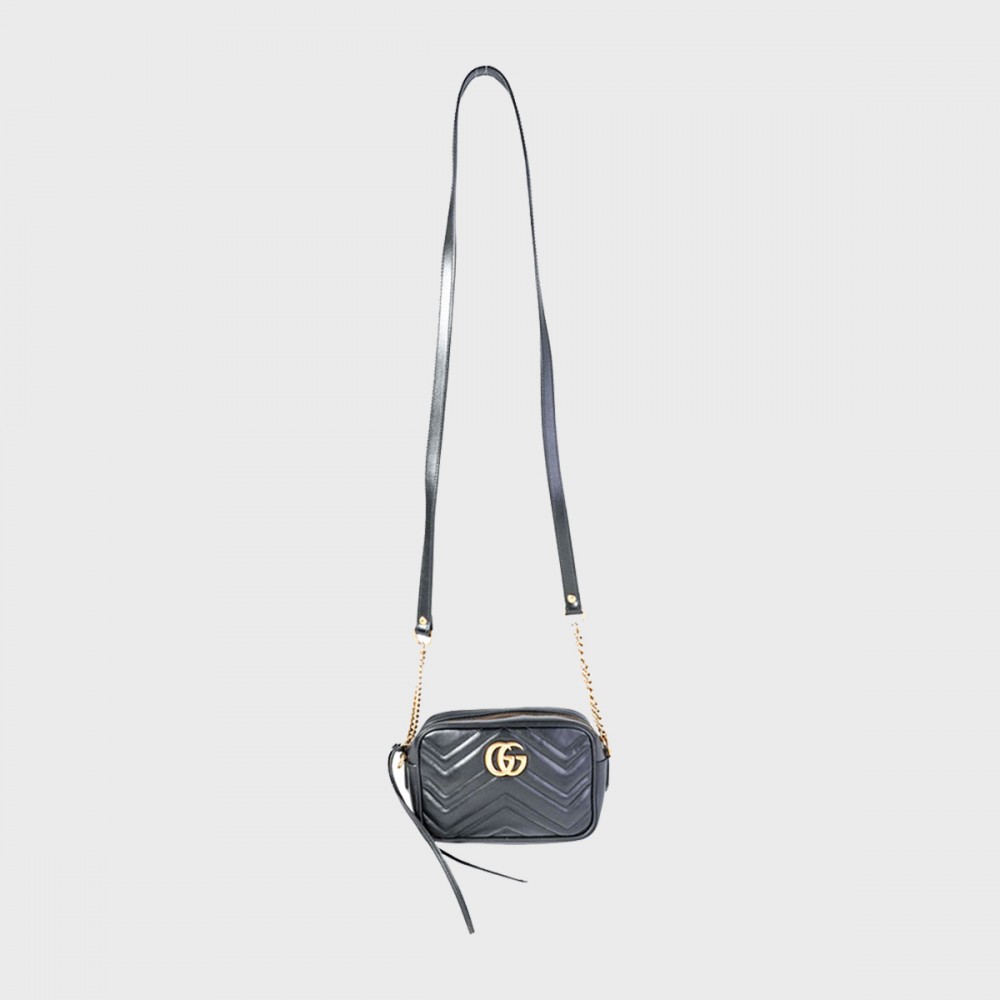 Gucci GG Marmont Quilted Mini Shoulder Bag&Camera Bag