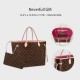 LV Neverfull Women's Tote Bag GM&MM&PM