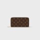 LV  Monogram Canvas Zippy Wallet