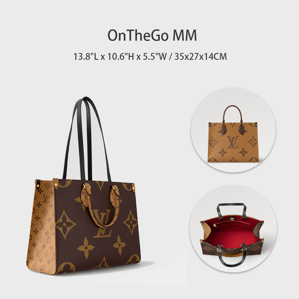 LV OnTheGo Handle Bag GM&MM&PM Tote Bag