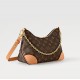 LV Boulogne Women Shoulder Bag Monogram Coated Canvas