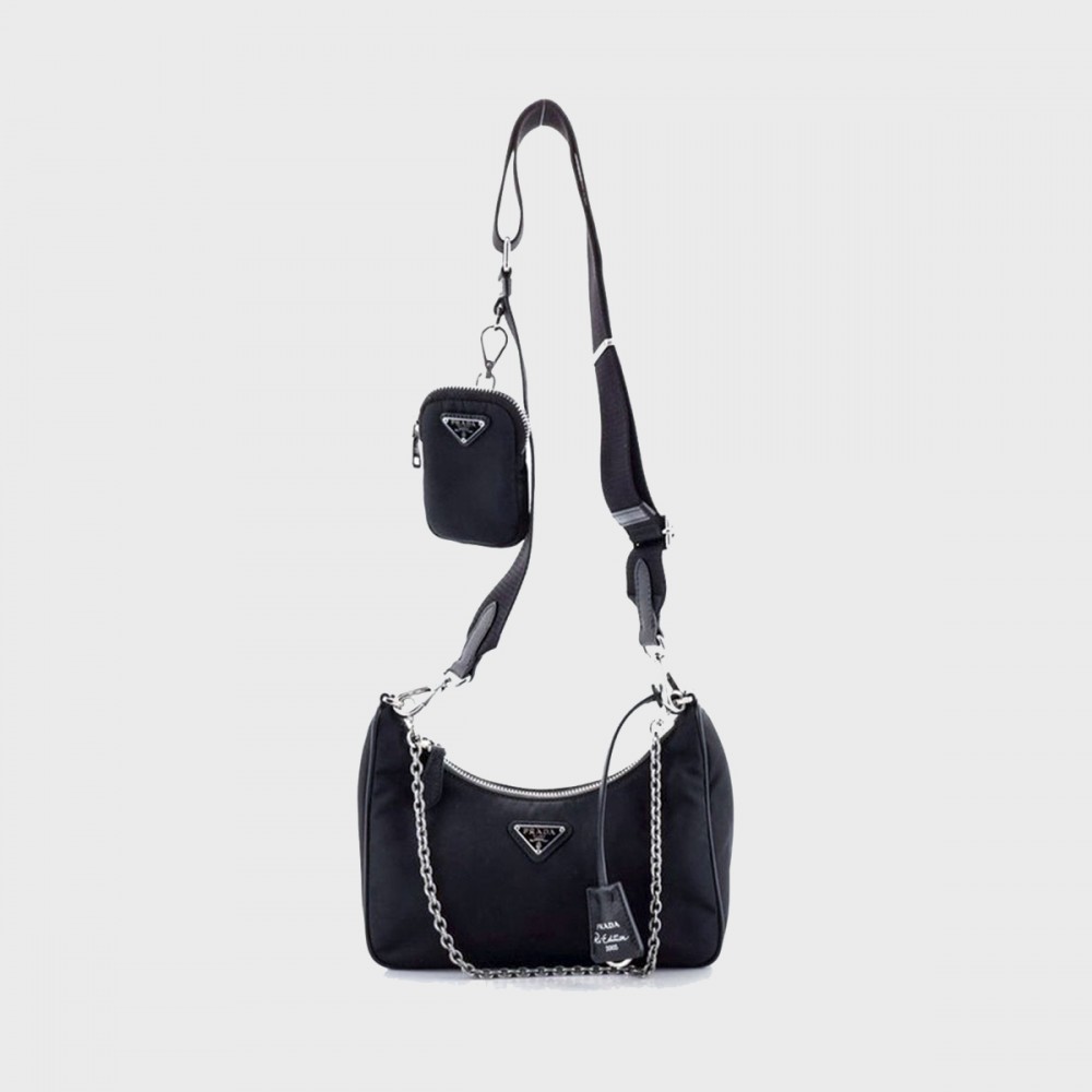 Prada Re-Edition 2005  Re-Nylon Versatile Bag  3in1