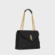 YSL Loulou Medium in Quilted Leather Black