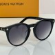 LV Monogram Light Round Sunglasses For Women