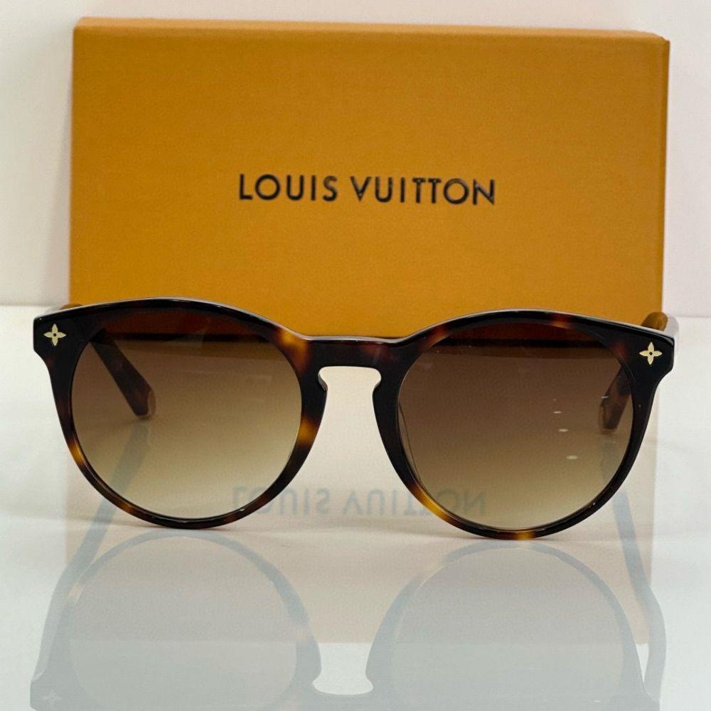 LV Monogram Light Round Sunglasses For Women