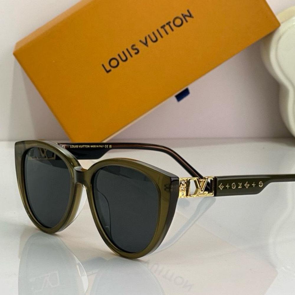 LV Versatile Round Shape Sunglasses For Women 