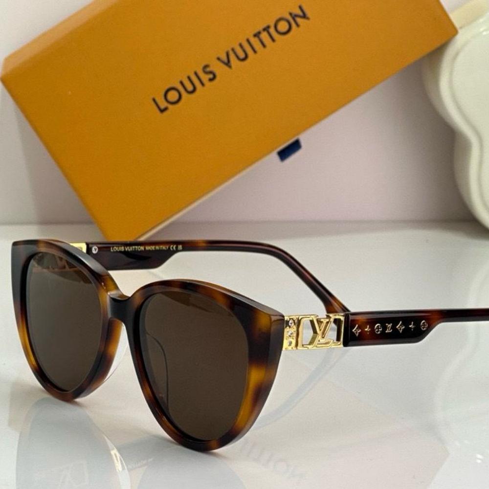 LV Versatile Round Shape Sunglasses For Women 