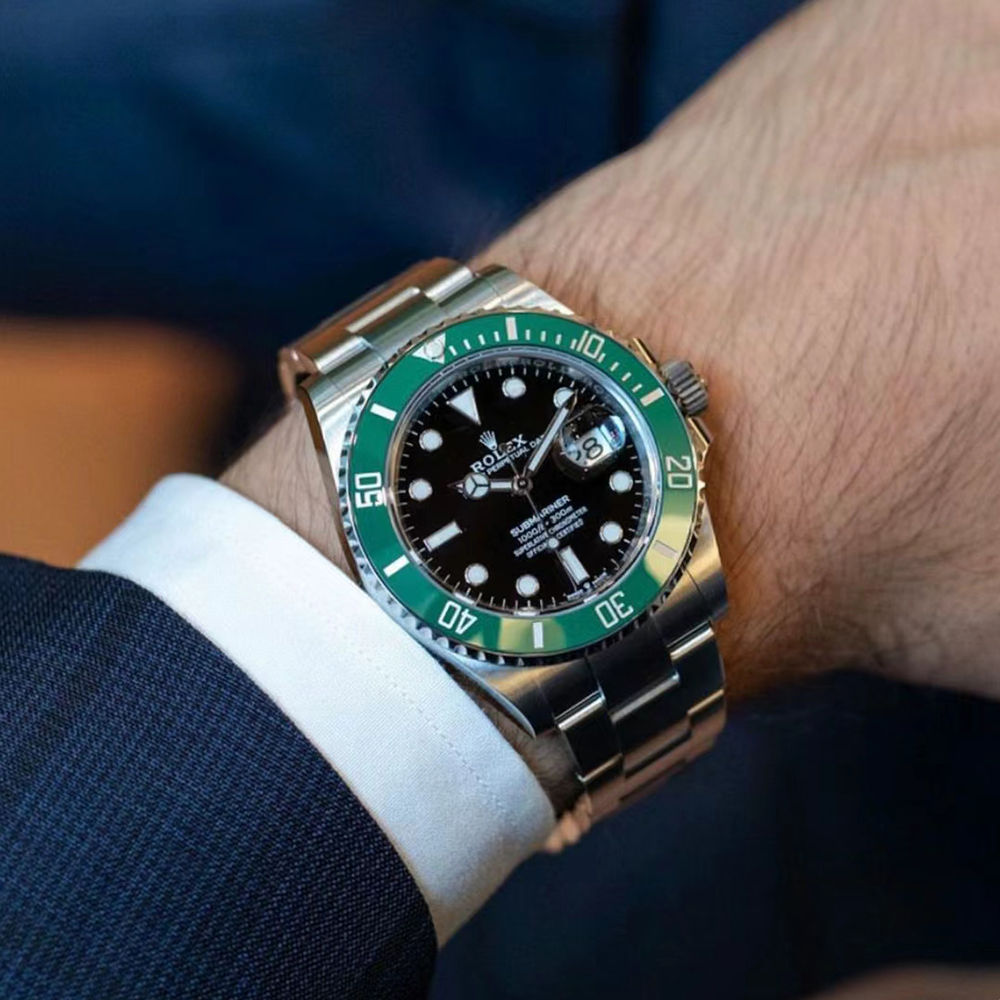 Rolex Submarine Date 41 Blue&Green 